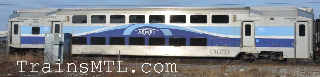 Car/wagon AMT3013 left side / coté gauche
